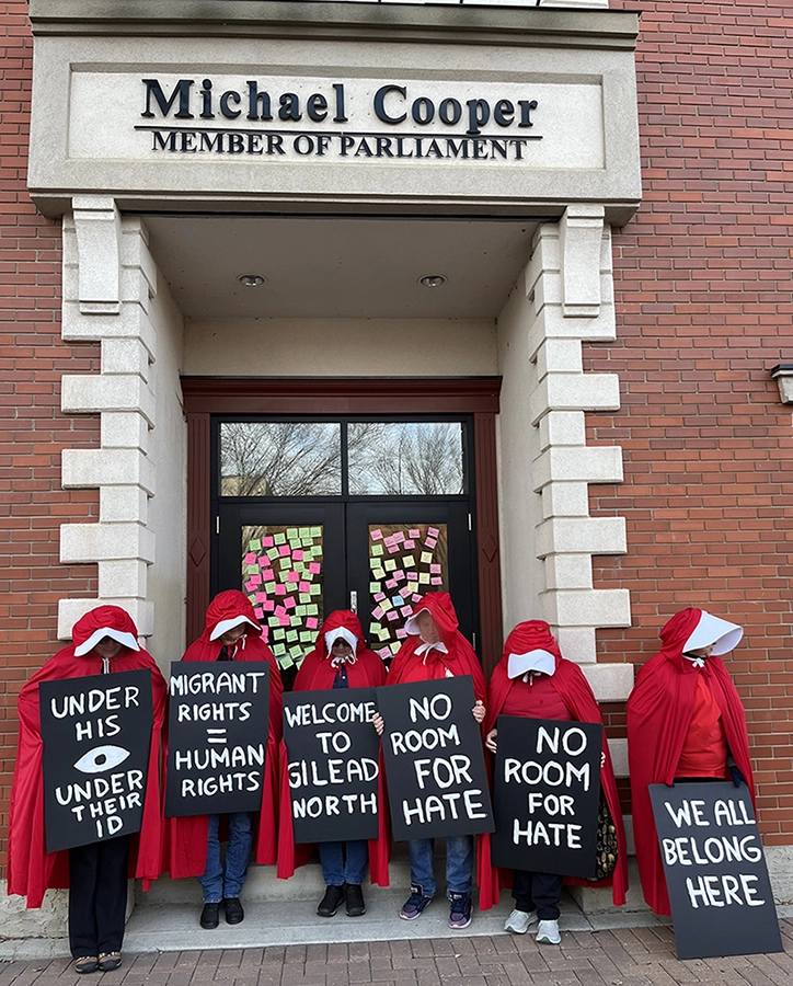 Oct 31-2025 Rally outside MP Michael Cooper's Office St. Albert