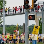 Fight Back Now Protest St.Albert, May 29,2026