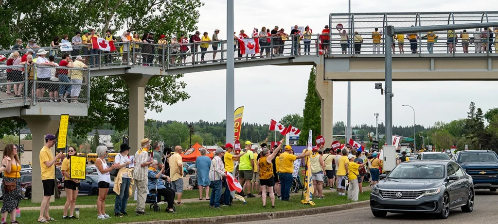 Fight Back Now Protest St.Albert, May 29,2026